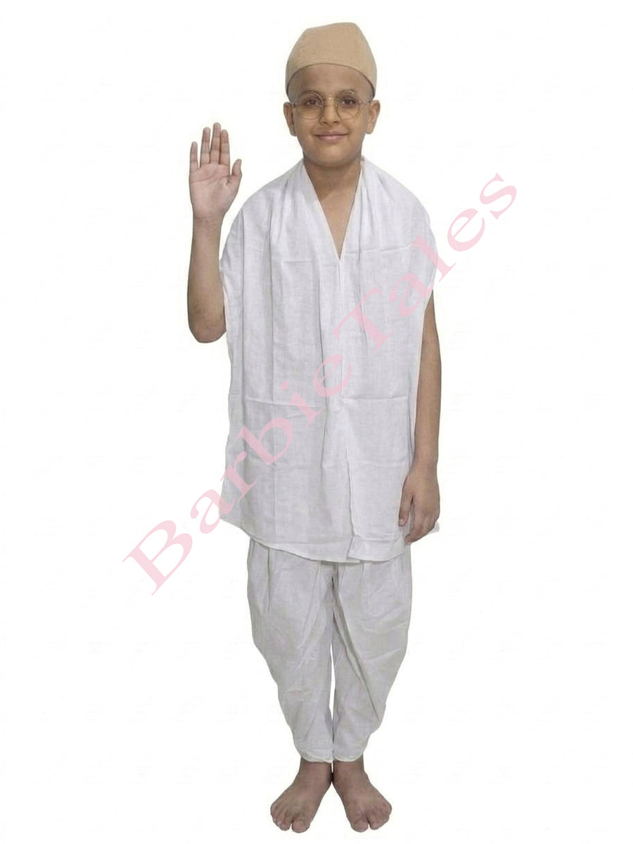 Mahatma Gandhi Bapu Father Of The Nation Freedom Fighter Kids Fancy Dress Costume