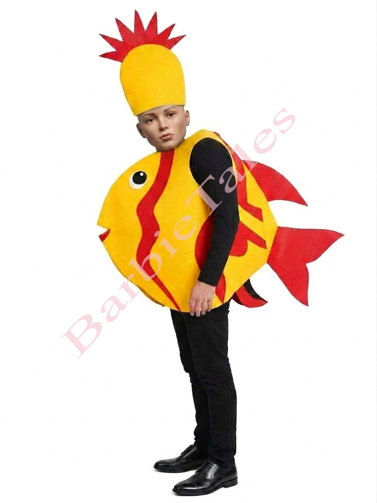 Golden fish 3D Model  Insect Kids Fancy Dress Costume