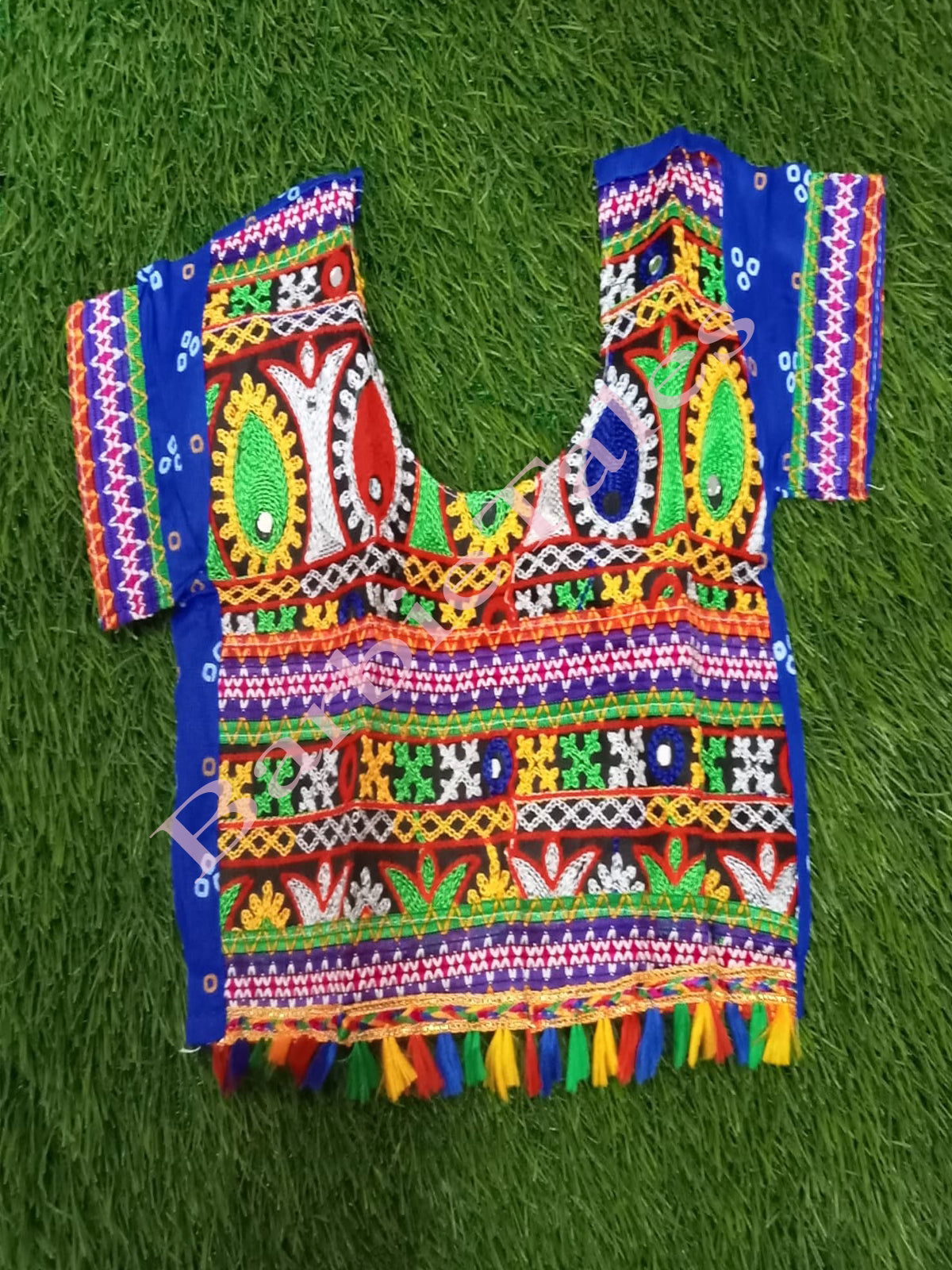 Gopika Radha Lehenga Blue Costume For Girls