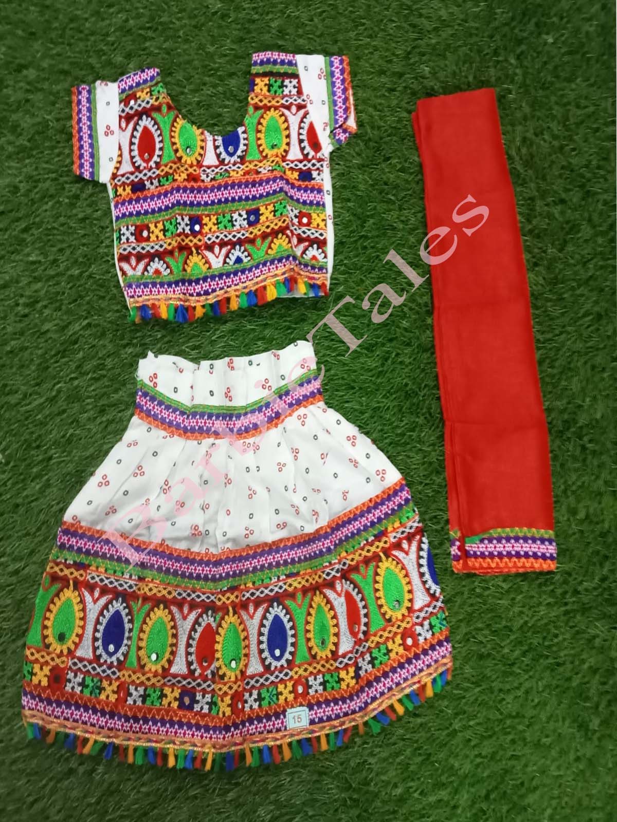 AHHAAAA Kids Ethnic Cotton Blend Radha Dress Lehenga Algeria | Ubuy