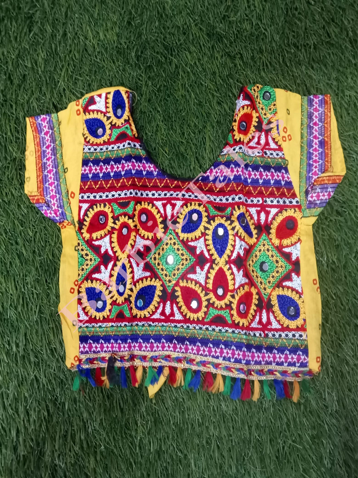 Gopika Radha Lehenga Yellow Costume For Girls