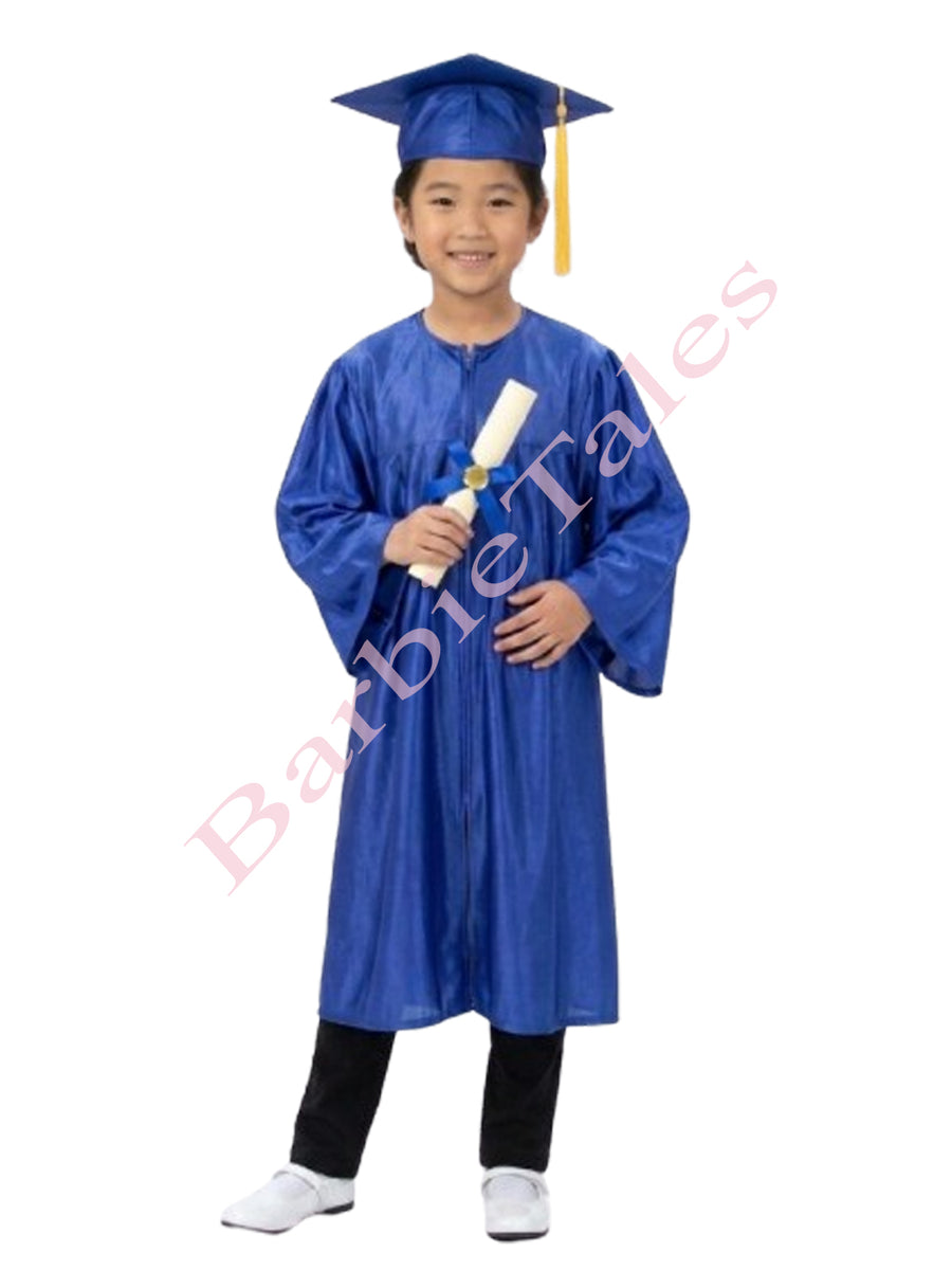 Graduation Gown Blue