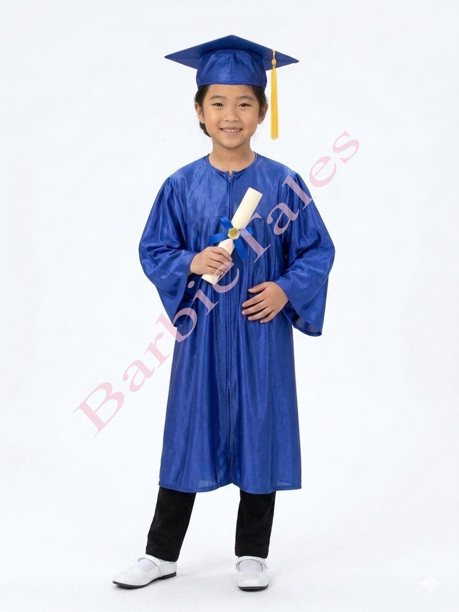 Graduation Gown Blue