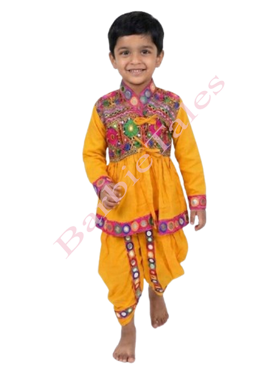 Gujarati Boy Indian State Fancy Dress Costume