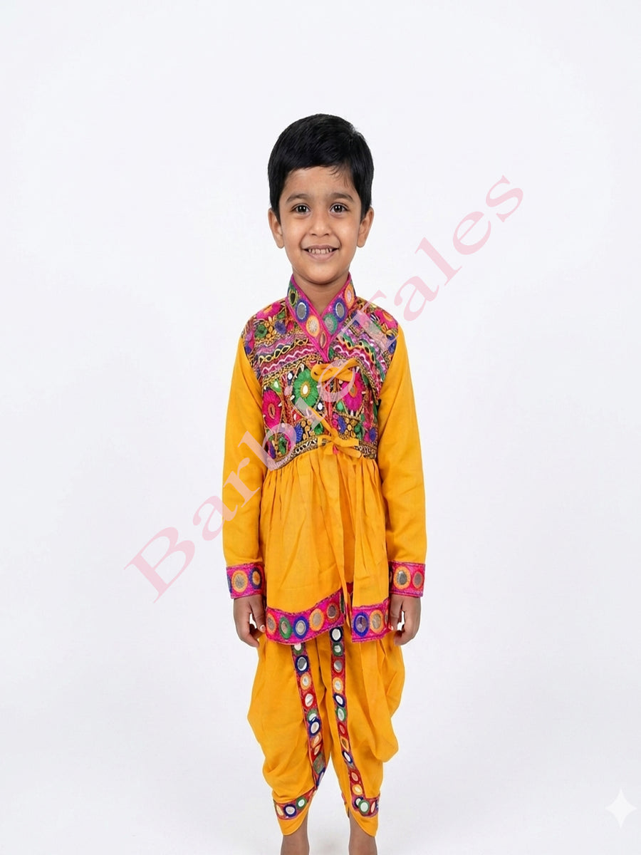 Gujarati Boy Indian State Fancy Dress Costume