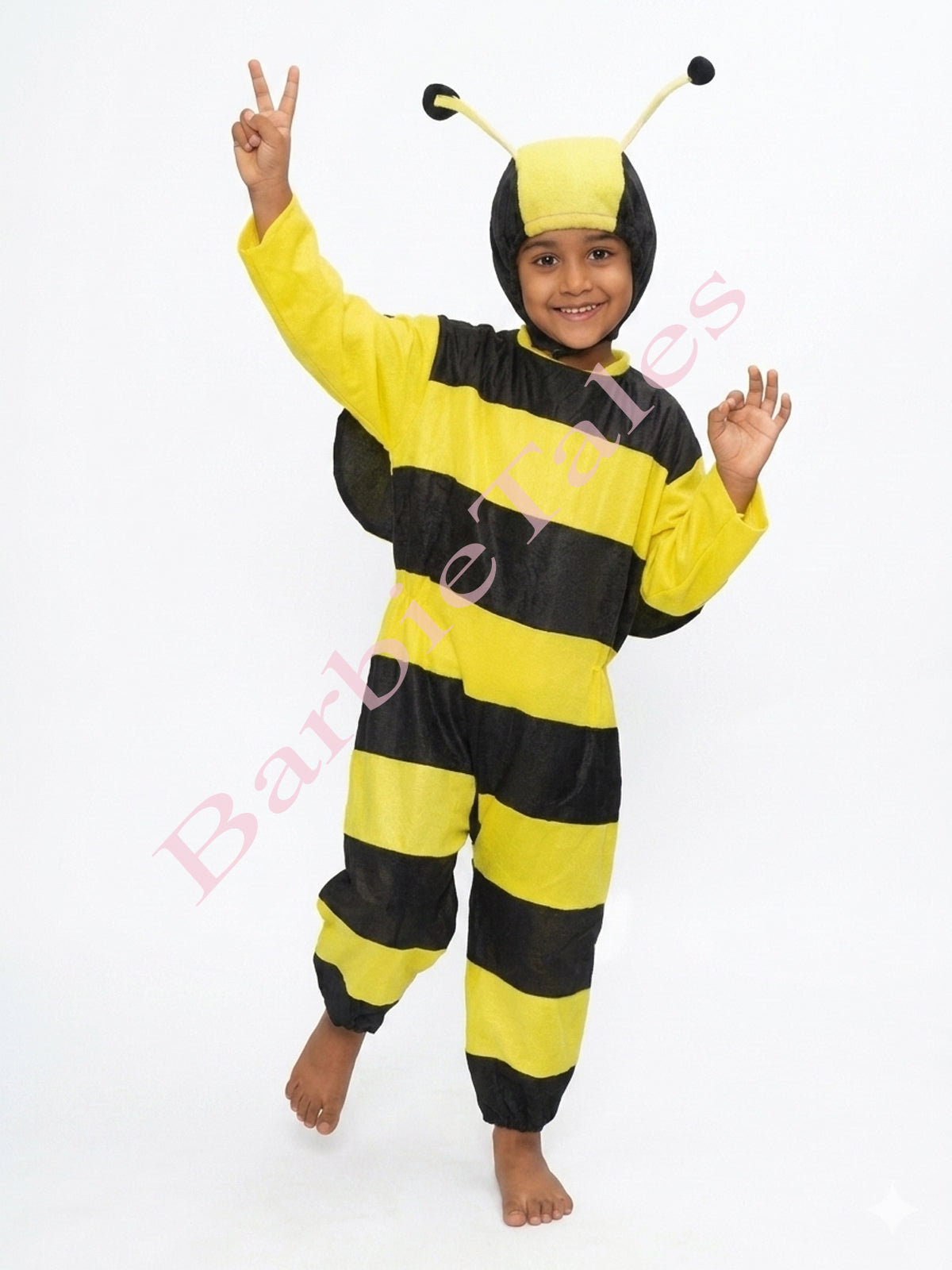Honey Bee Black Insect Kids Fancy Dress Costume