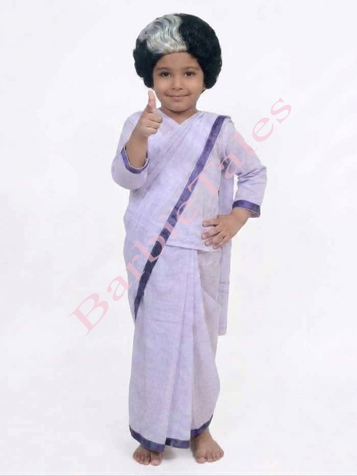 Indira Gandhi  Kids Fancy Dress Costume without Wig