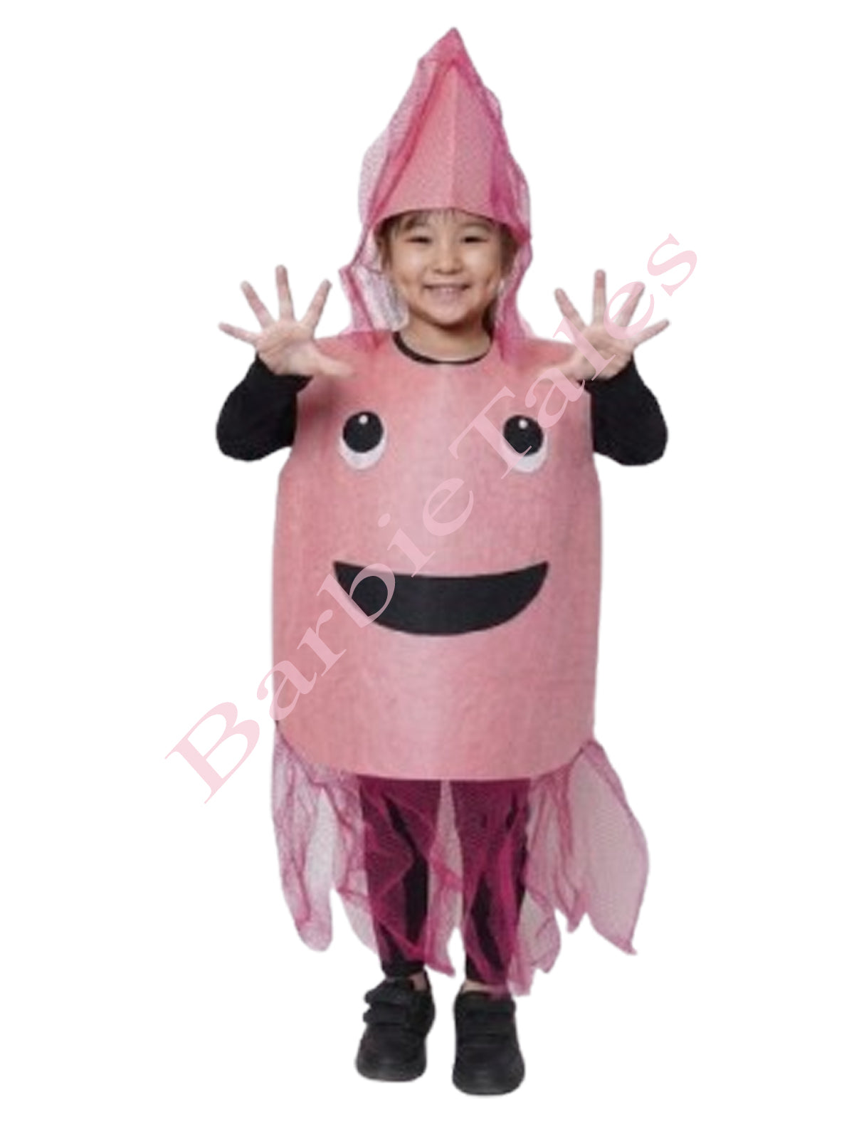 Jelly Fish 3D Model Kids Fancy Dress Costume