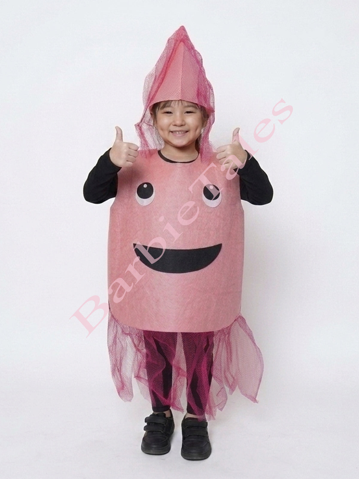 Jelly Fish 3D Model Kids Fancy Dress Costume