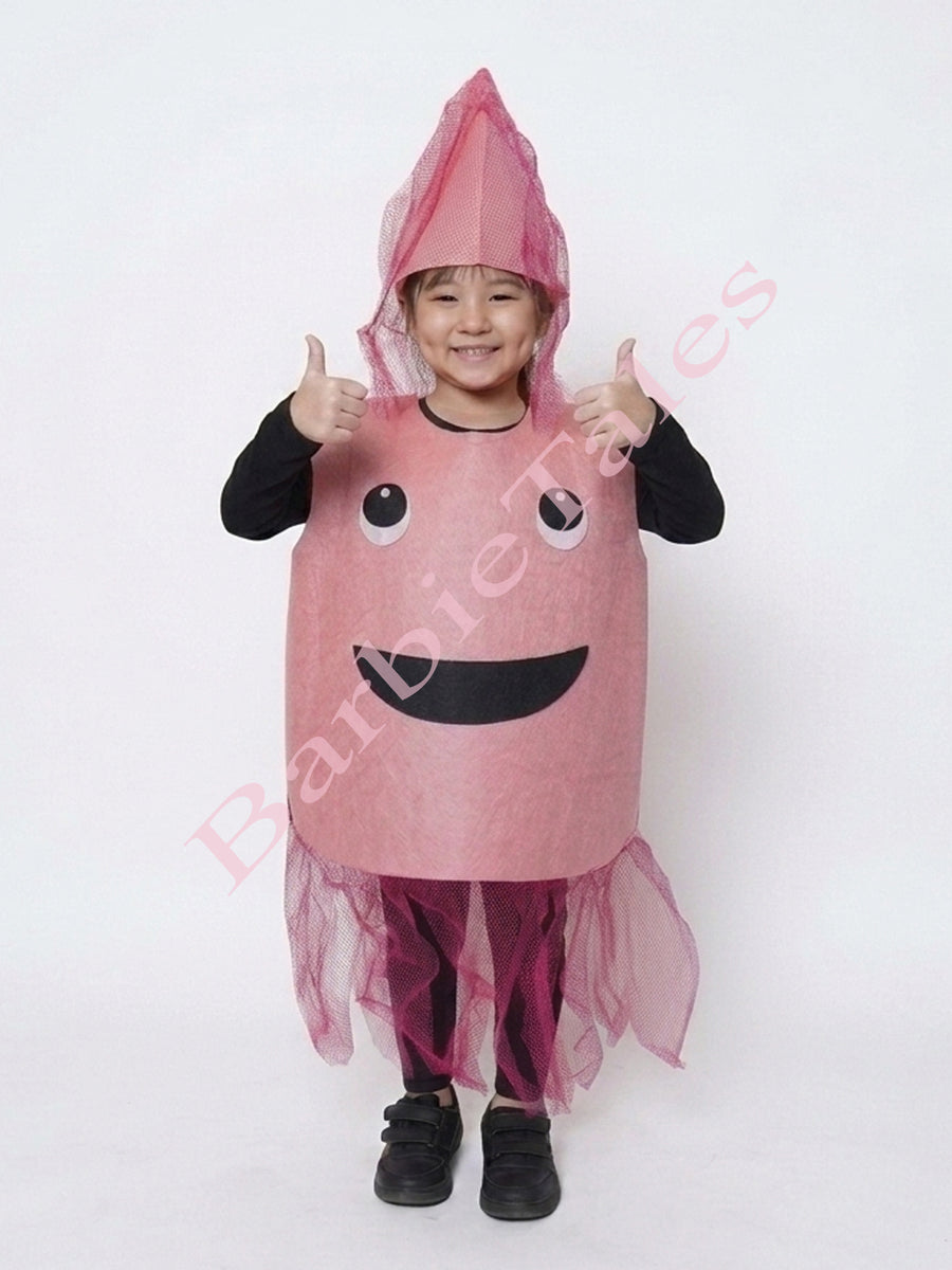 Jelly Fish 3D Model Kids Fancy Dress Costume