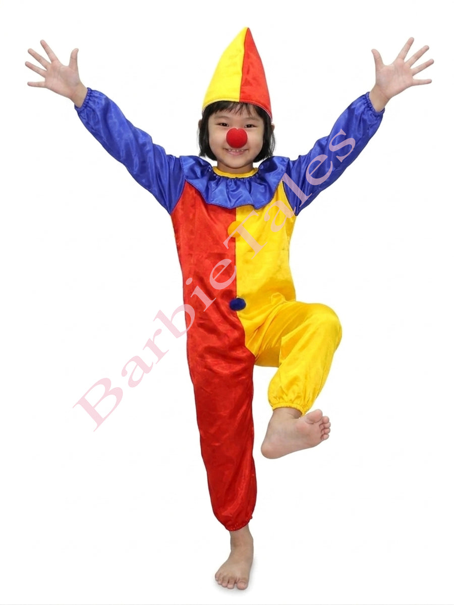 Joker Kids Fancy Dress Costume
