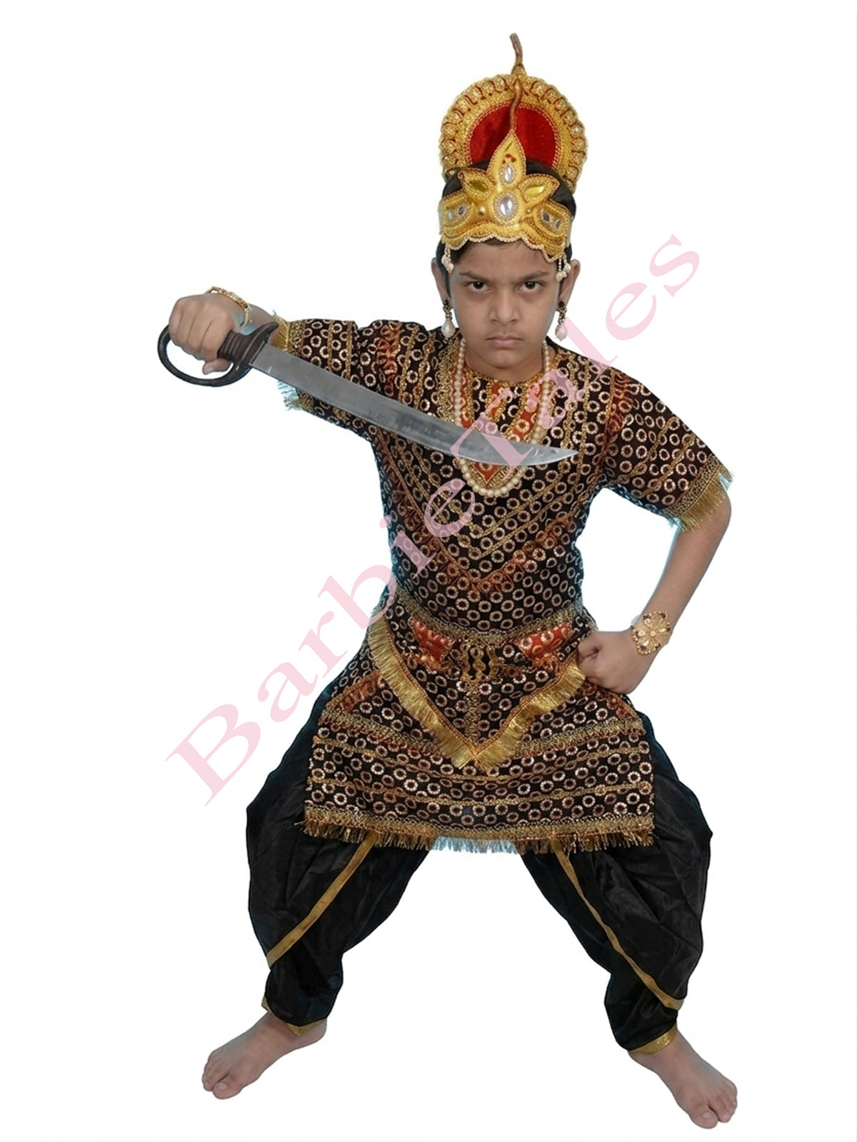 Kans Asur King Kids Fancy Dress Costume