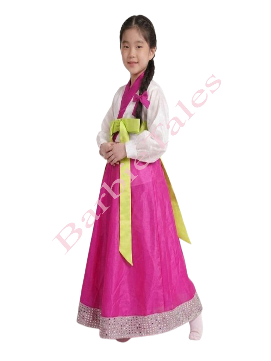 Korean Girl Kids Fancy Dress Costume