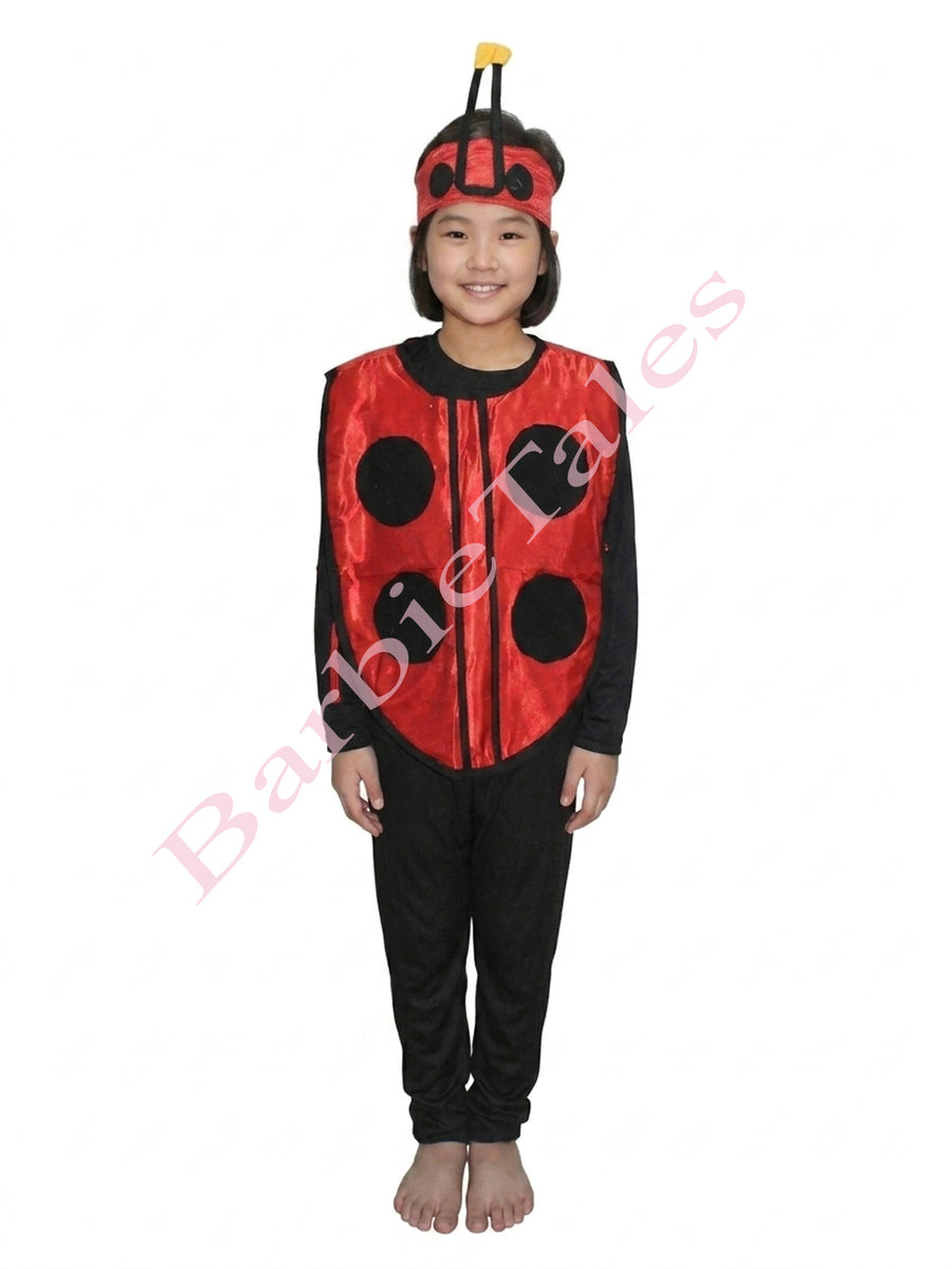 Lady Bug Insect Kids Fancy Dress Costume