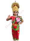 Lakshmi  Kids Fancy Dress For Girls  Costume -GODESS