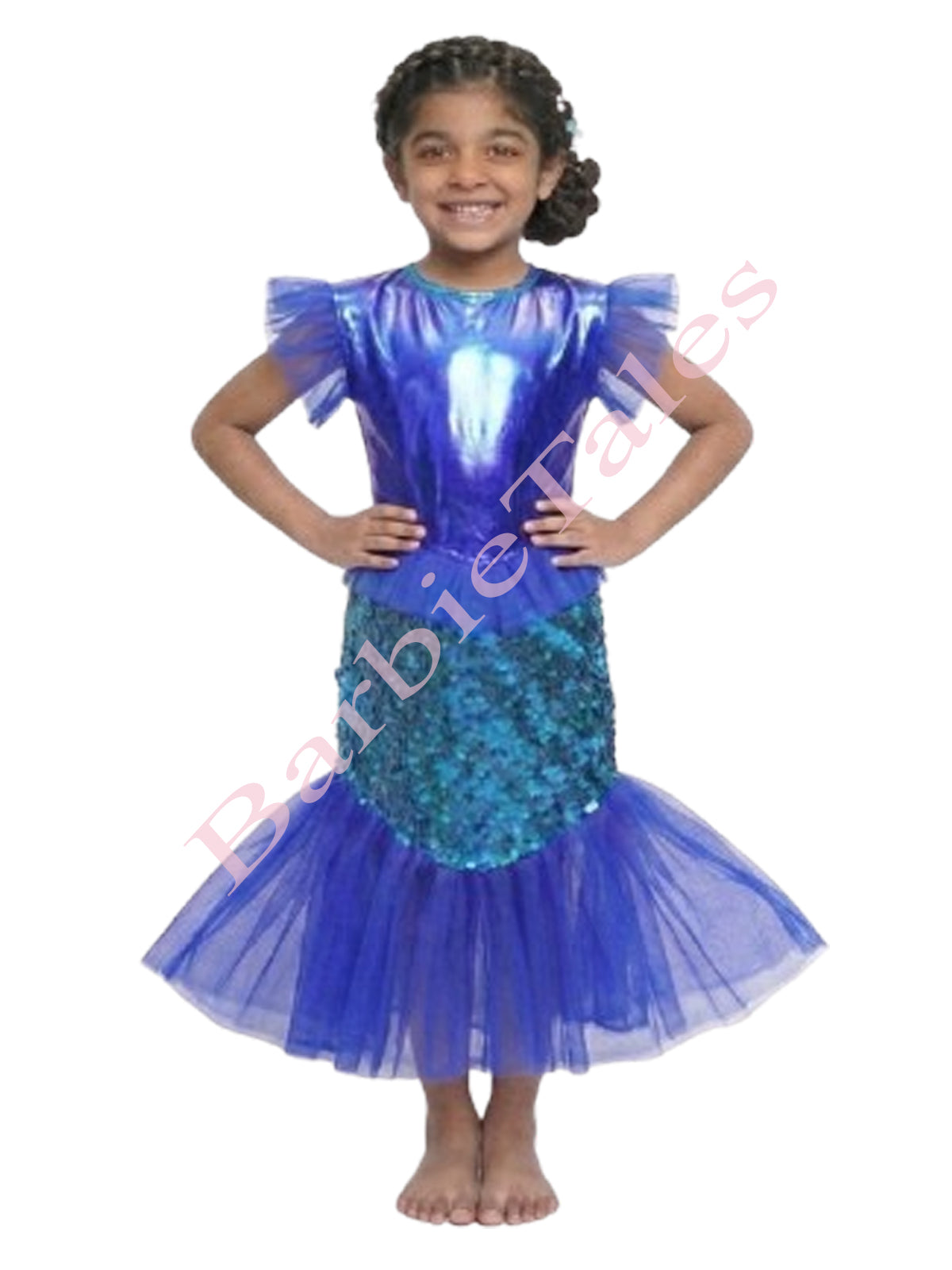 Mermaid Fairy Tales  Kids Fancy Dress  Costume
