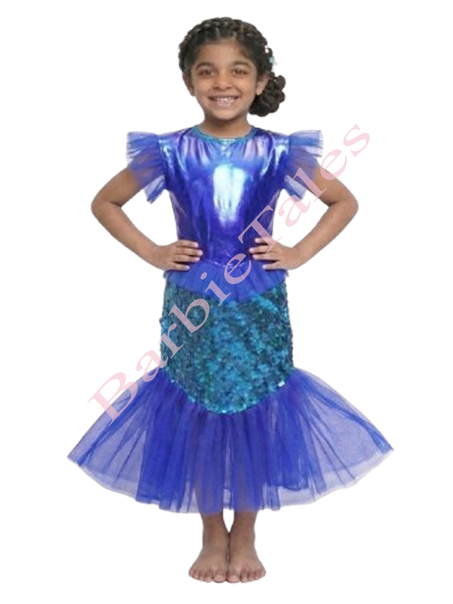 Mermaid Fairy Tales  Kids Fancy Dress  Costume