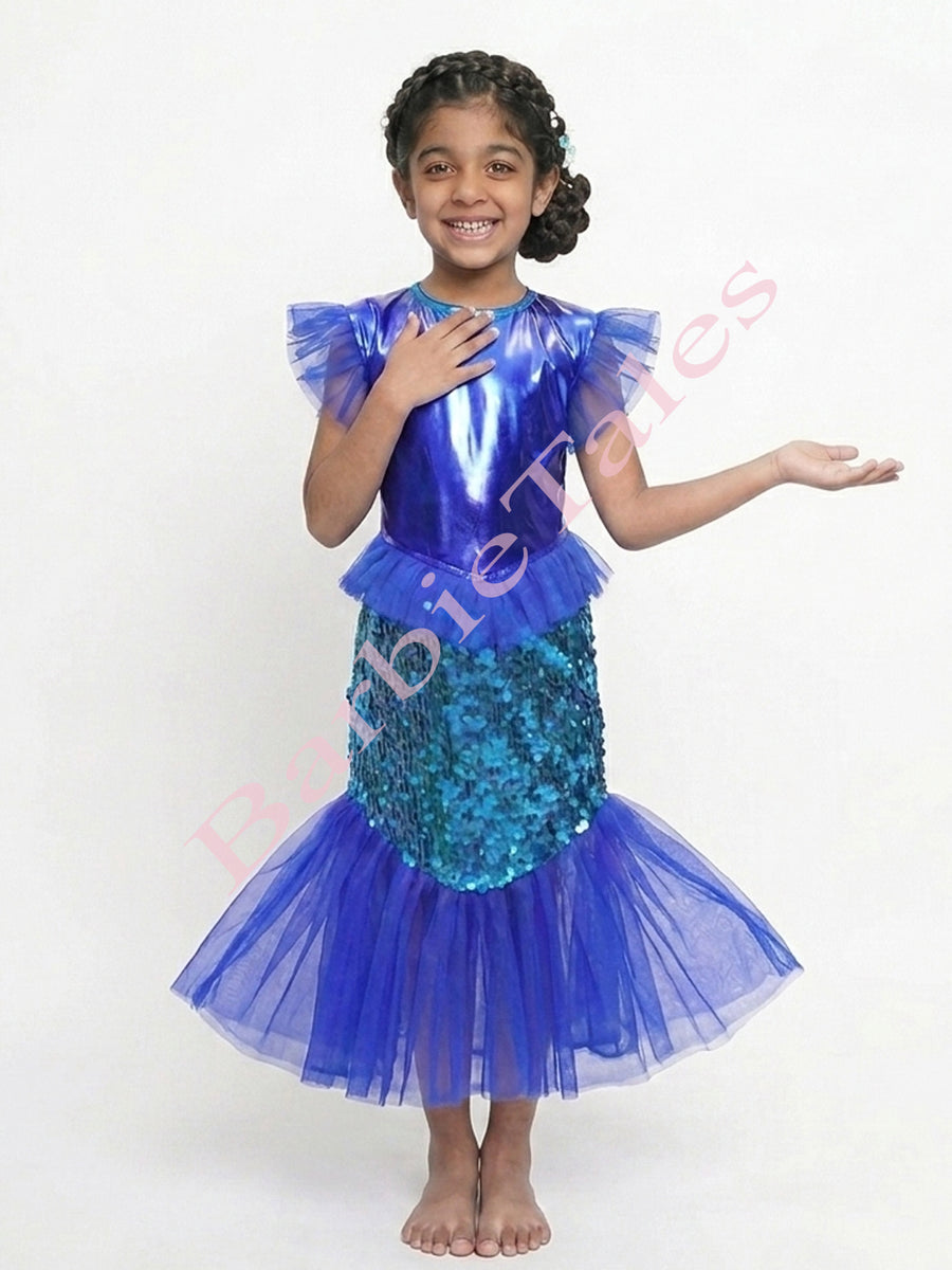Mermaid Fairy Tales  Kids Fancy Dress  Costume