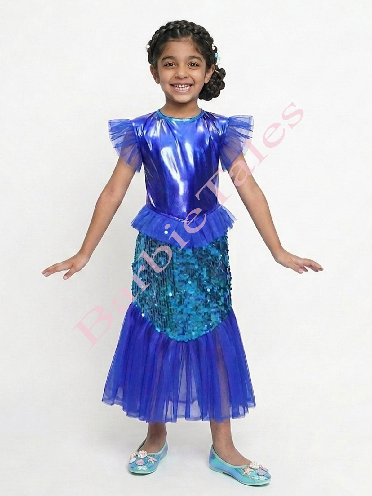 Mermaid Fairy Tales  Kids Fancy Dress  Costume