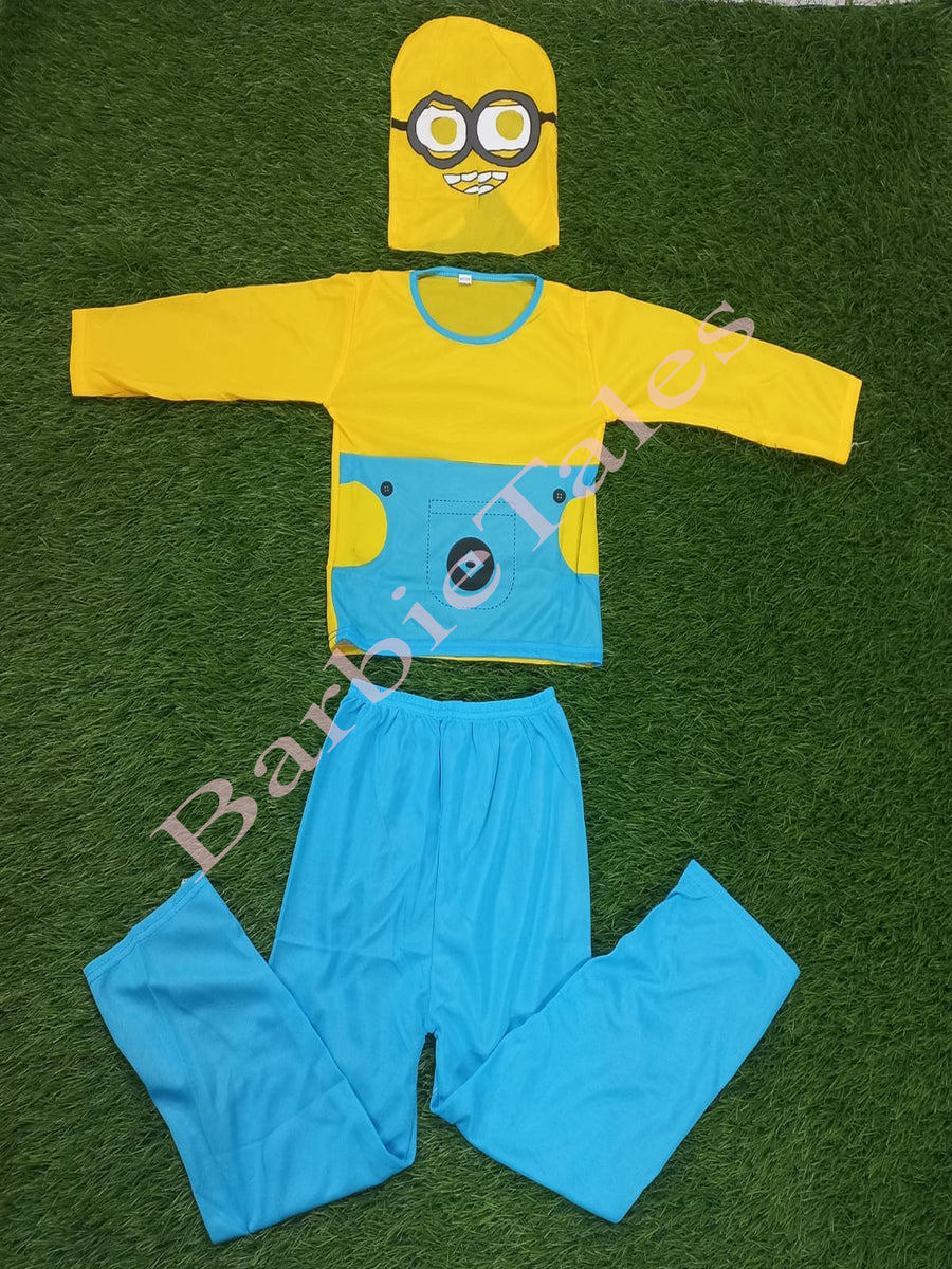 Minion Kids Fancy Dress Costume -Standard