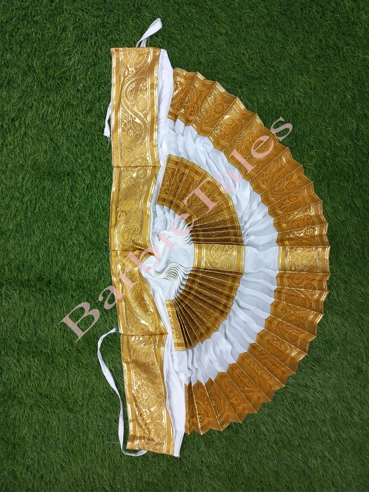 Kerala Mohiniyattam Indian Classical Dance Costume For Girls