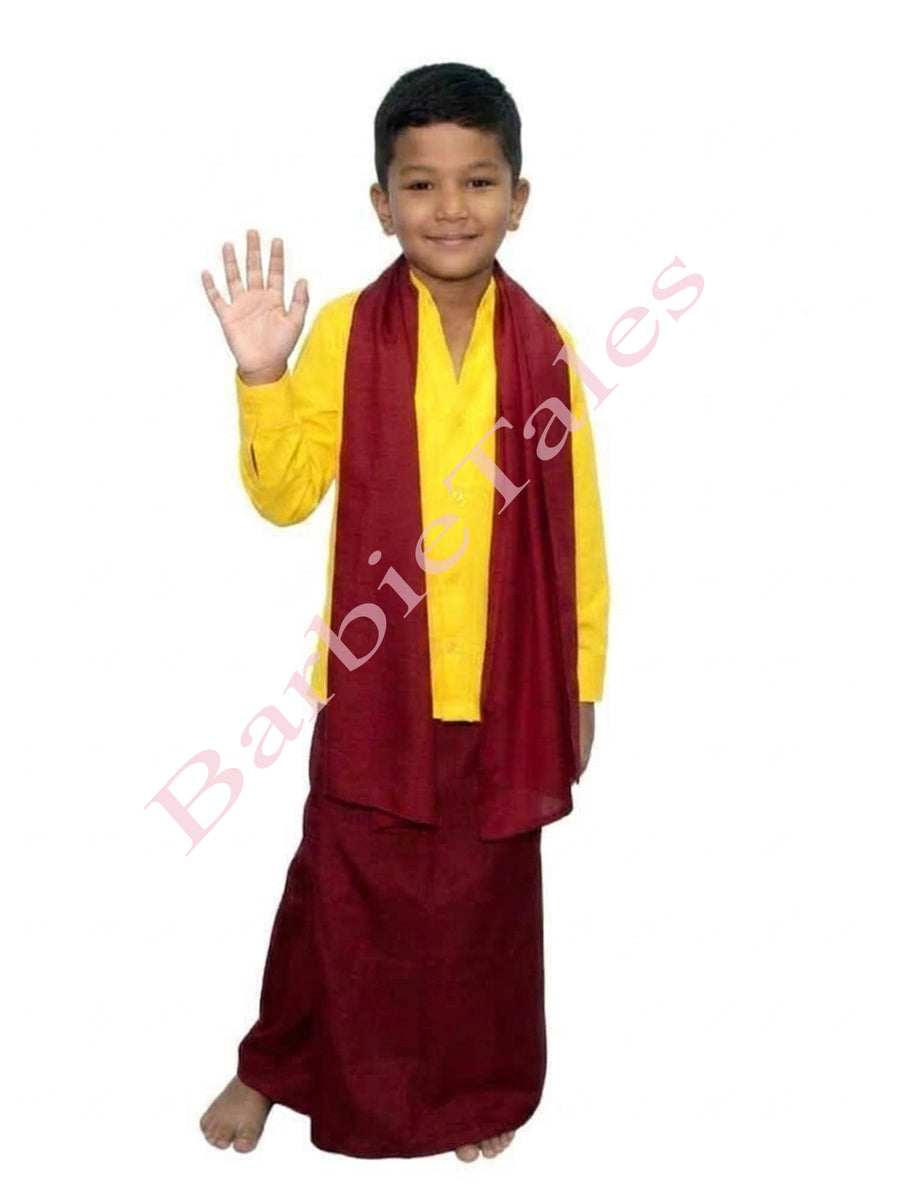 Monk Budha Boy Traditional Wear