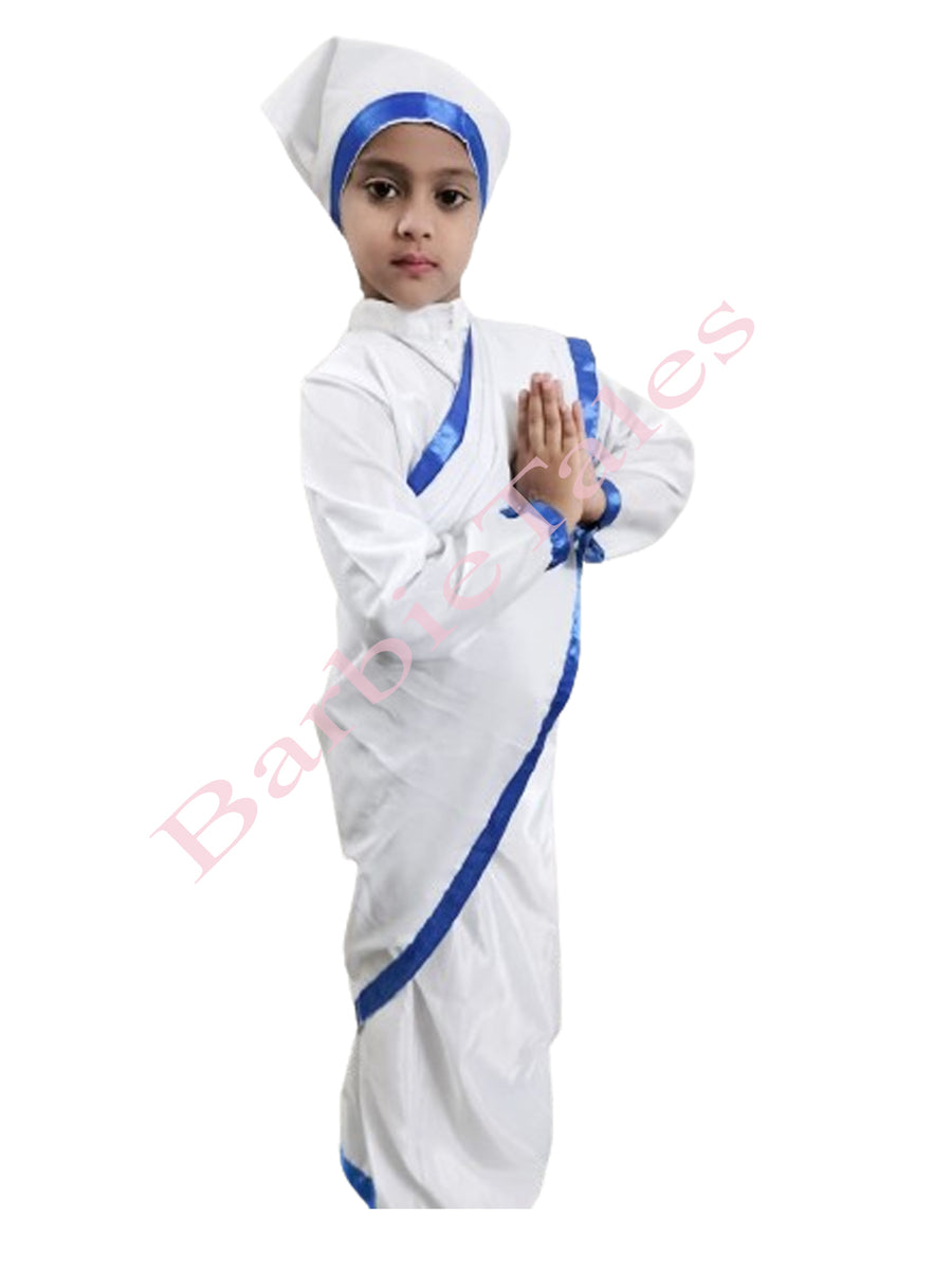 Mother Teresa Kids Fancy Dress Costume