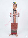 Mizoram Indian Eastern State Folk Costume for Boy or Girl