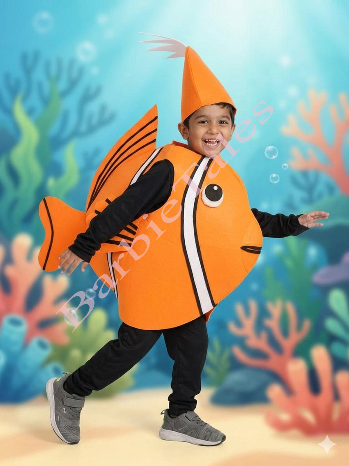 Nemo Fish 3D Model Insect Kids Fancy Dress Costume