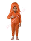 Octopus Orange Insect Kids Fancy Dress Costume