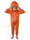 Octopus Orange Insect Kids Fancy Dress Costume