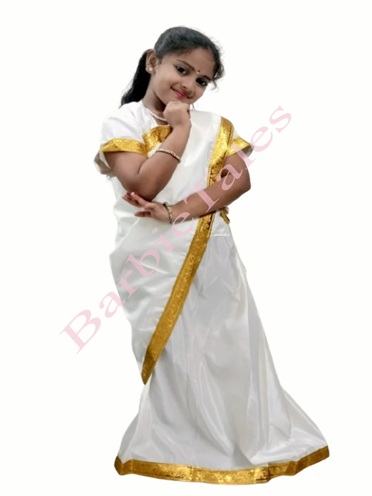 Kerala State Onam Fancy Dress for Girls