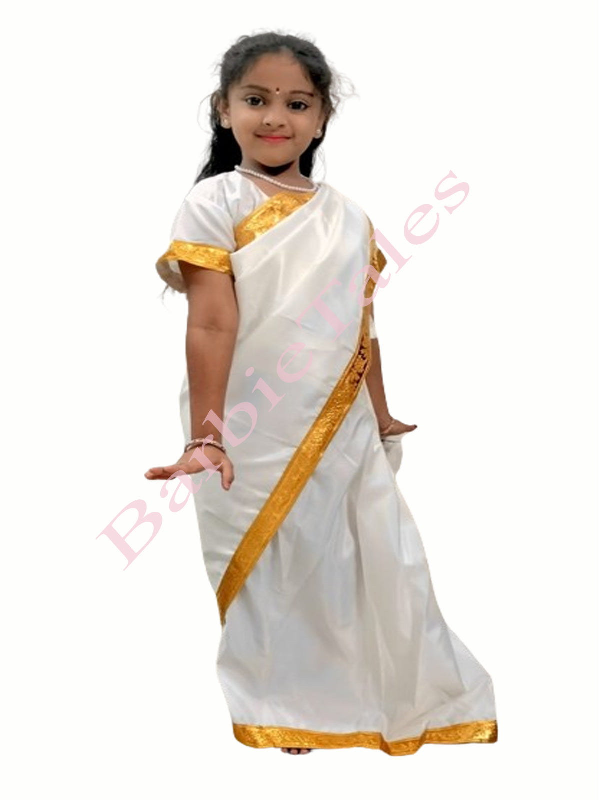 Kerala State Onam Fancy Dress for Girls