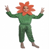 Orange Flower Kids Fancy Dress Costume