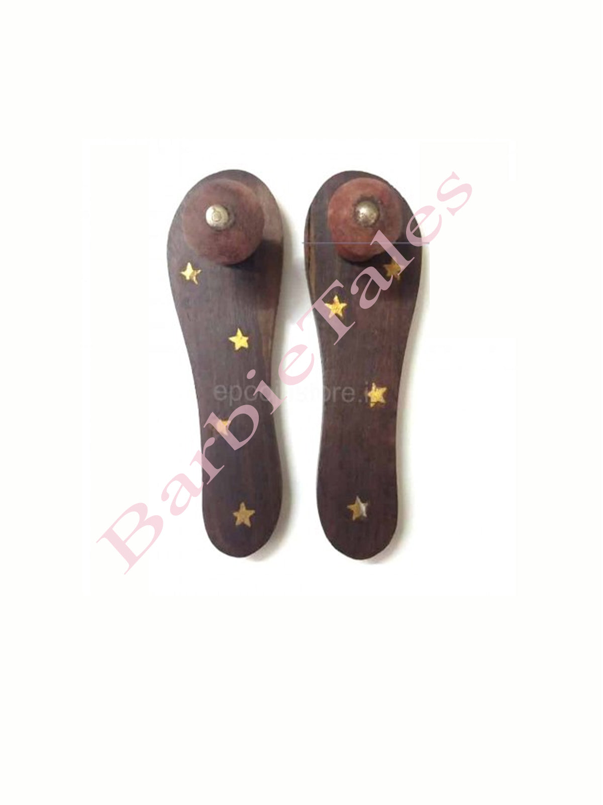 Khadau Wodden  Padukalu Small