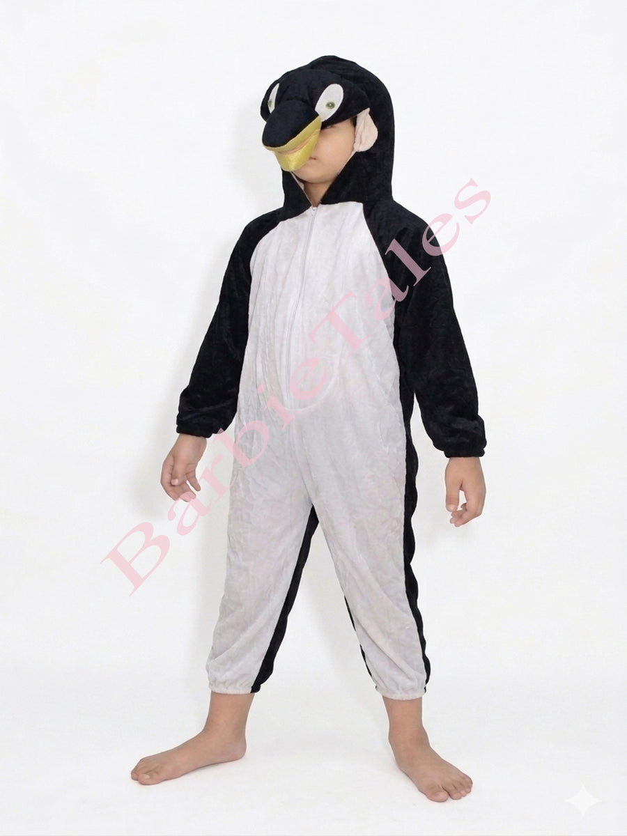 Penguin Aquatic Bird Kids Fancy Dress Costume