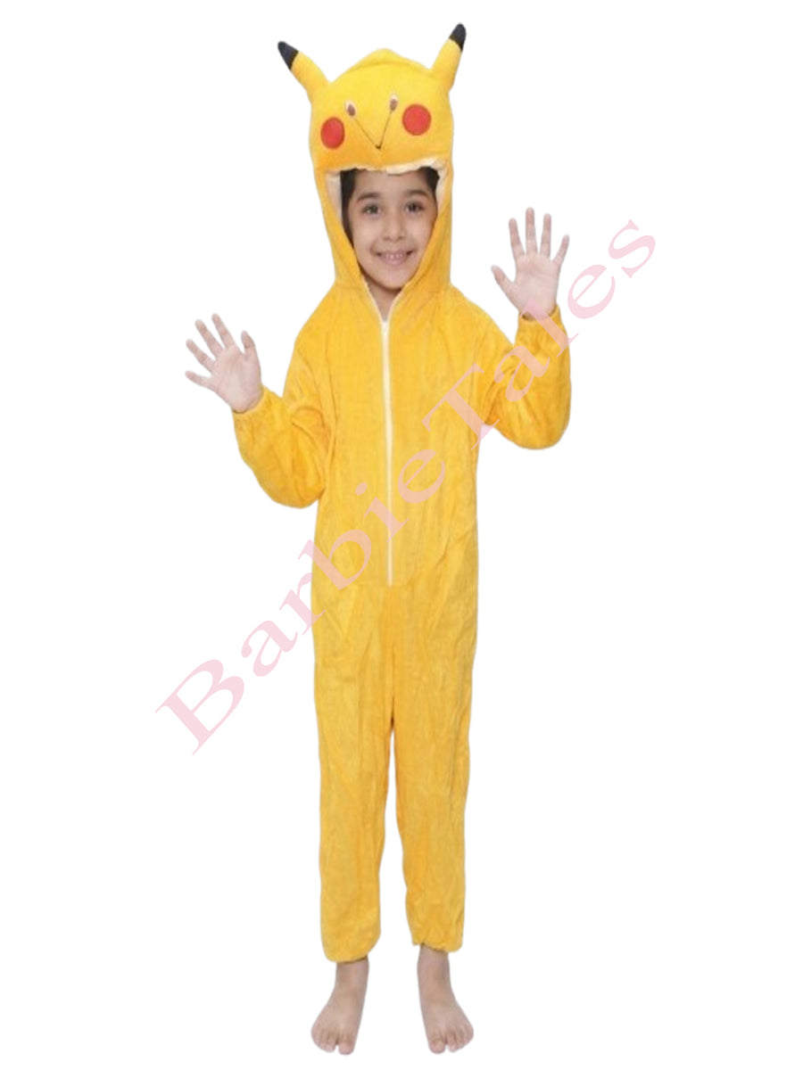 Pikachu Pokemon Kids Fancy Dress Costume