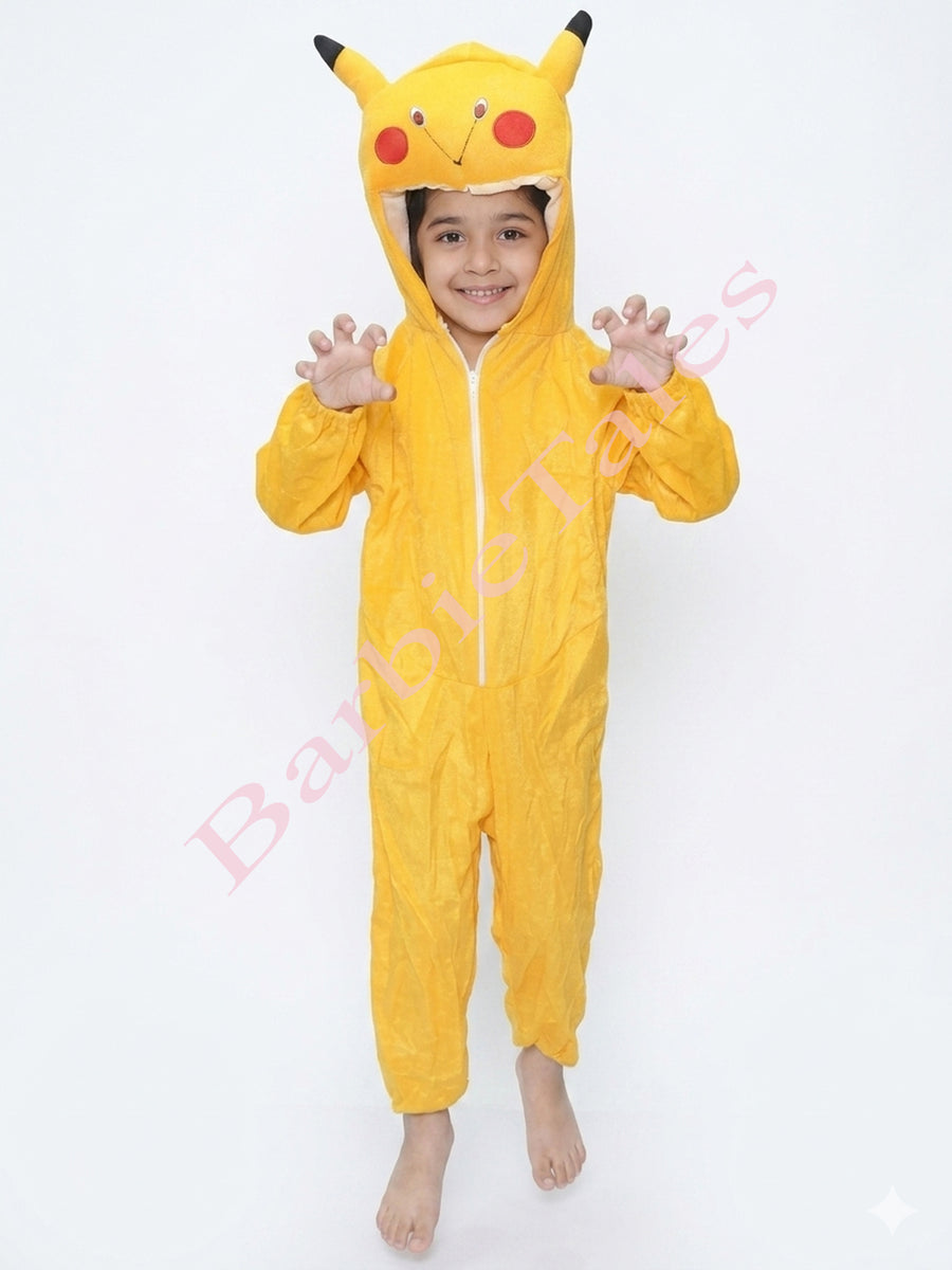 Pikachu Pokemon Kids Fancy Dress Costume