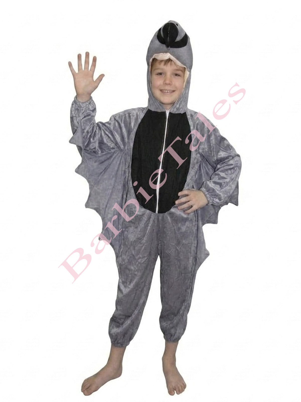 Pigeon Grey Bird Kids Fancy Dress Costume 