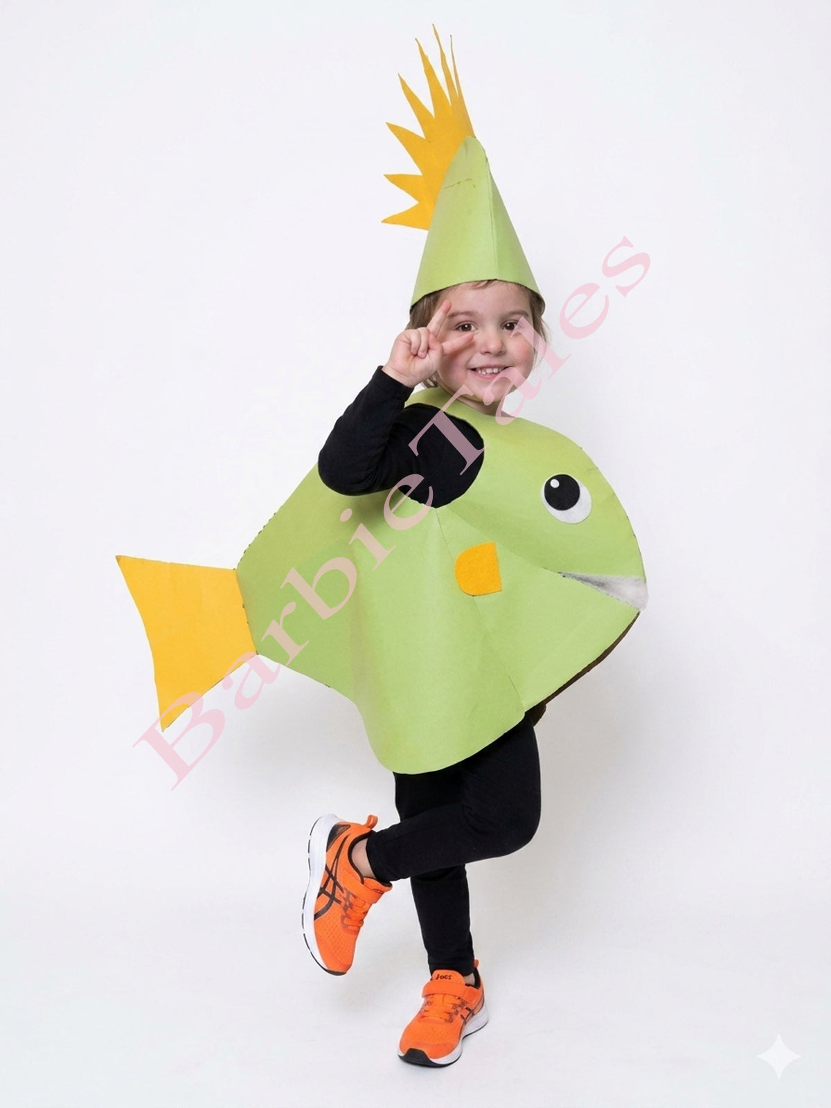 Pirana fish 3D Model  Insect Kids Fancy Dress Costume