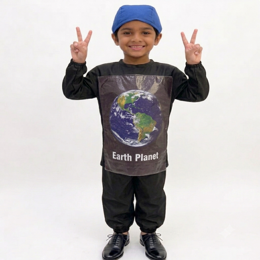 Earth Planet Kids Fancy Dress