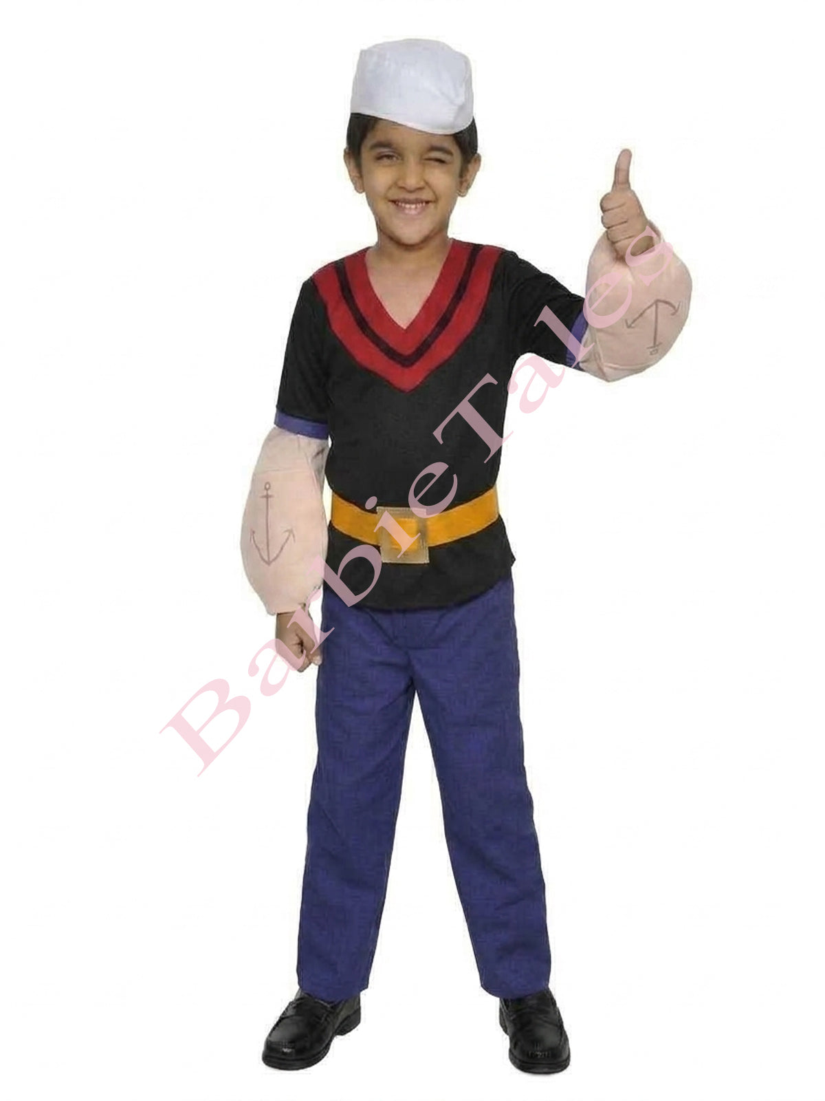Popeye Kids Fancy Dress Costume