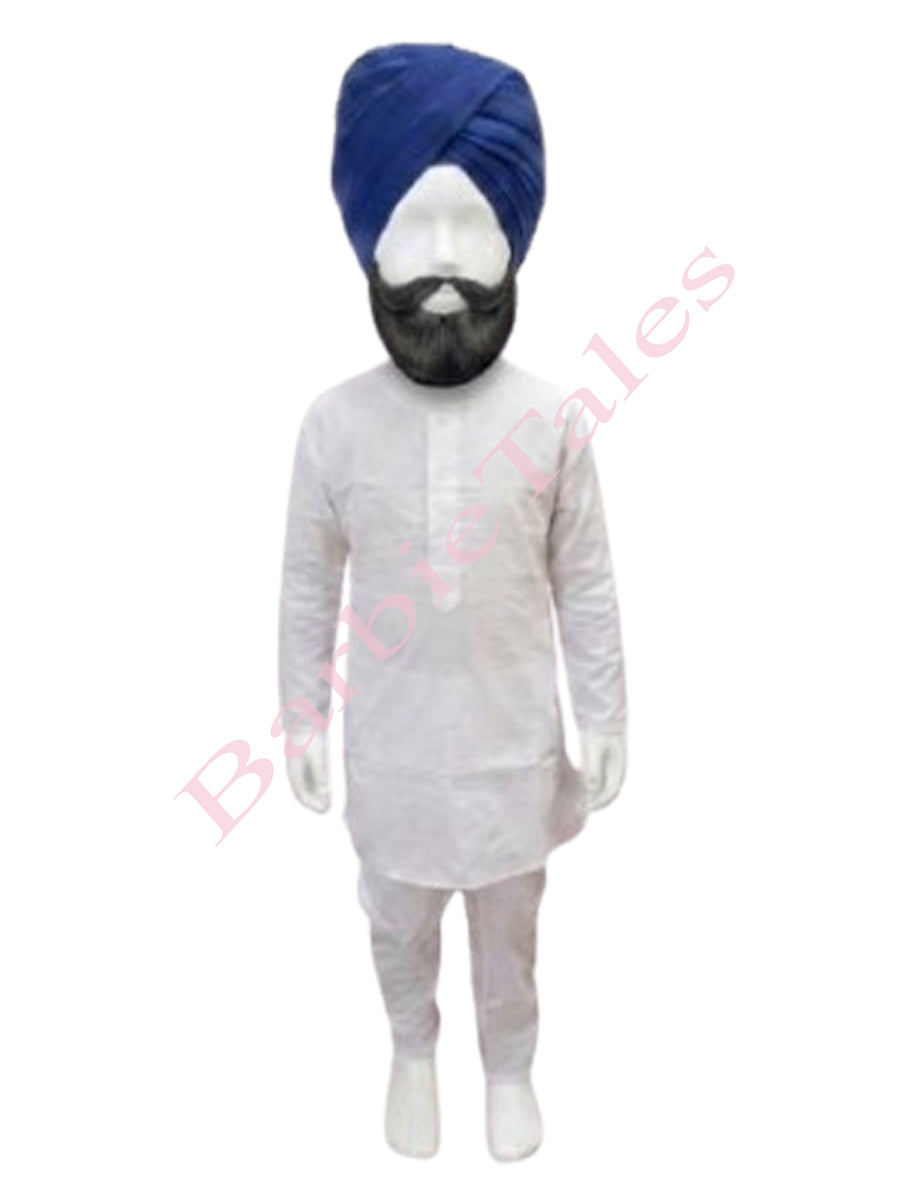 Punjabi Sardar Costume For Boys