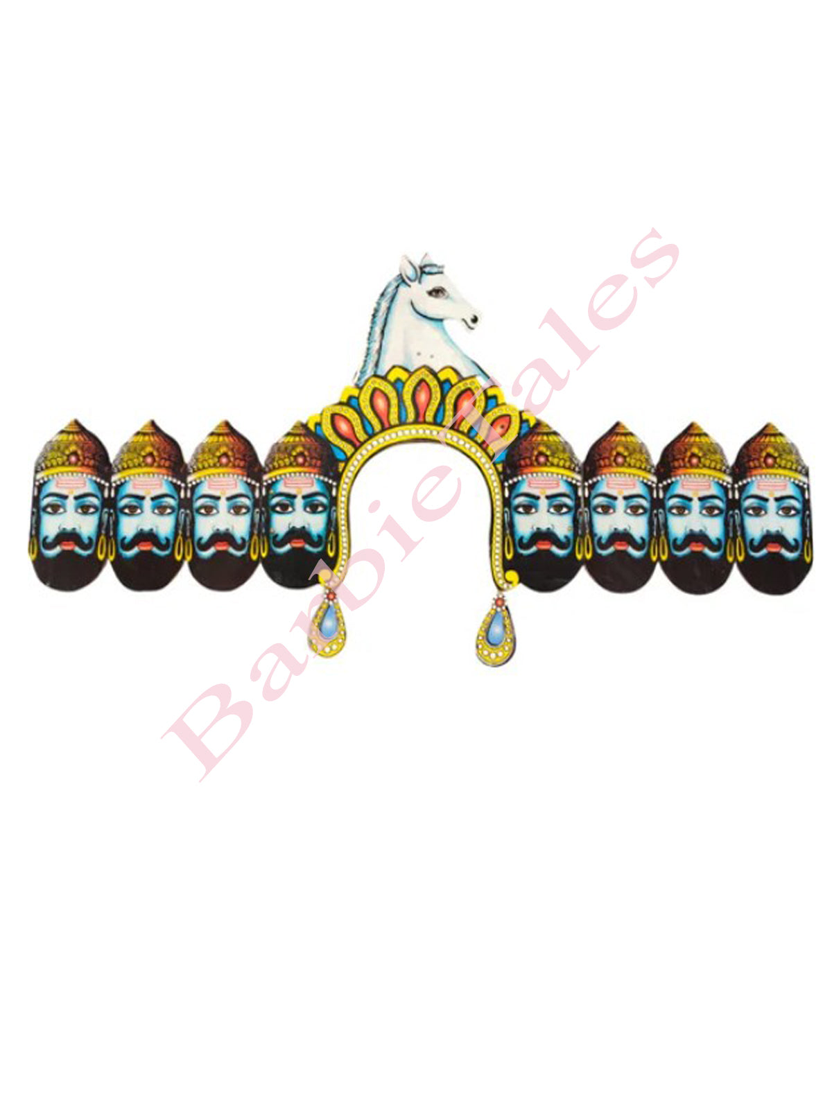Ravana Lankesh Kids Fancy Dress Costume