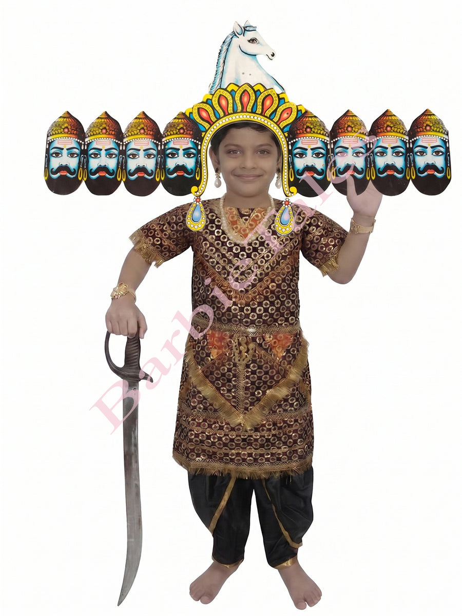 Ravana Lankesh Kids Fancy Dress Costume
