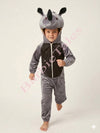 Rhino Wild Forest Animal Kids Fancy Dress Costume