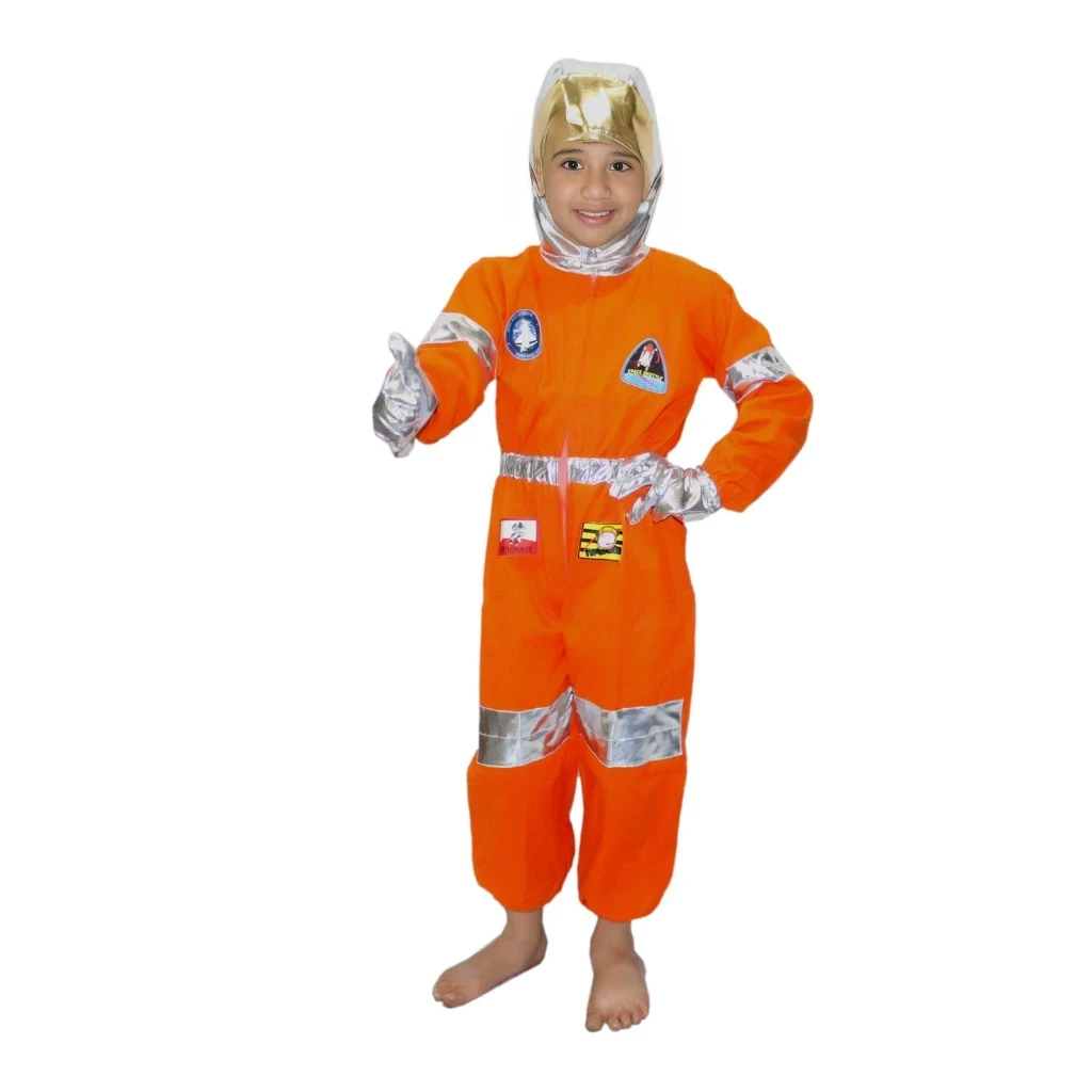 Astronaut Orange Fancy Dress