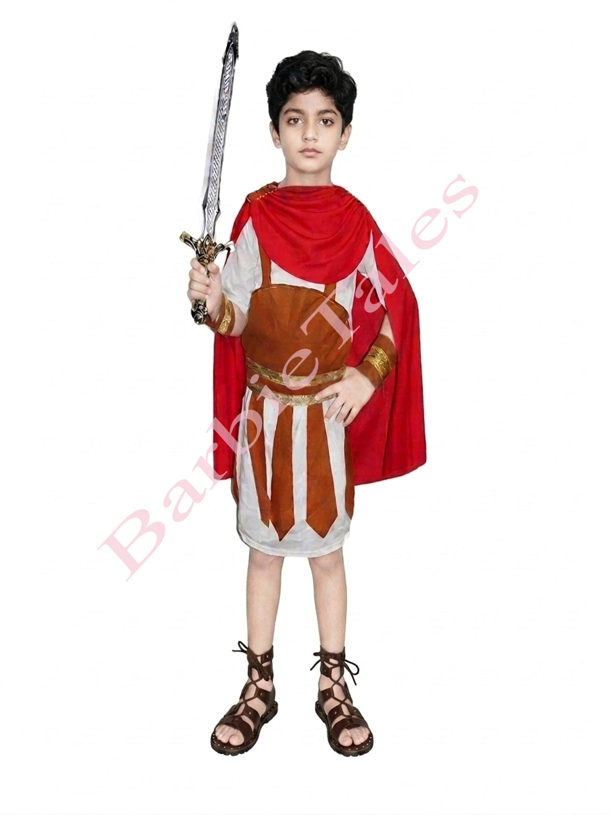 Roman Warrior Kids Fancy Dress Costume