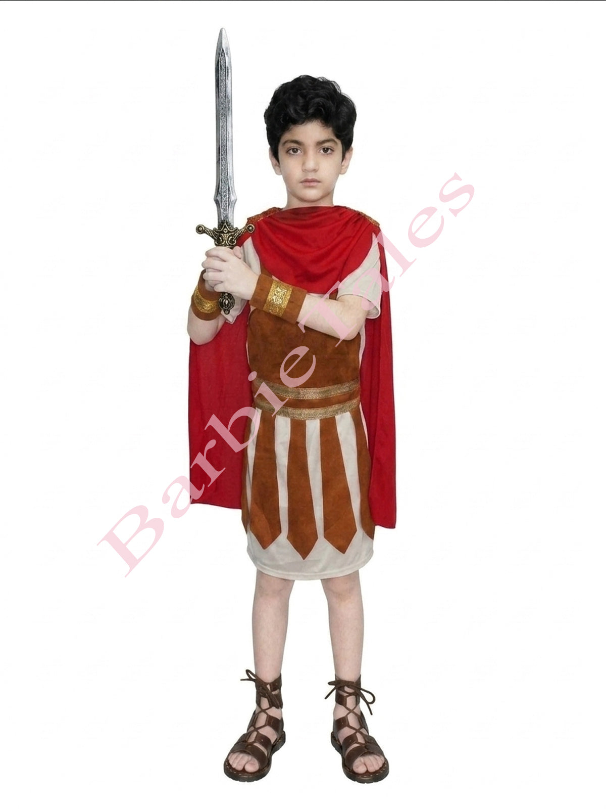 Roman Warrior Kids Fancy Dress Costume