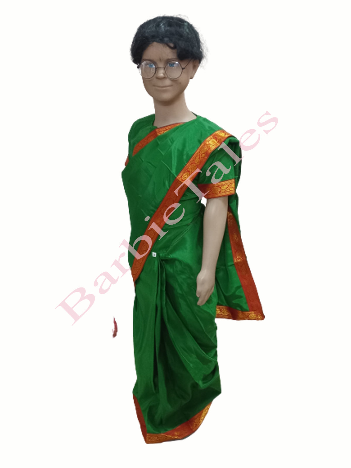 Buy Kaku Fancy Dresses Marathi Girl Lavni Folk Dance Costume with Jewellery  for Kids - Magenta, 5-6 Years Online at Low Prices in India - Amazon.in